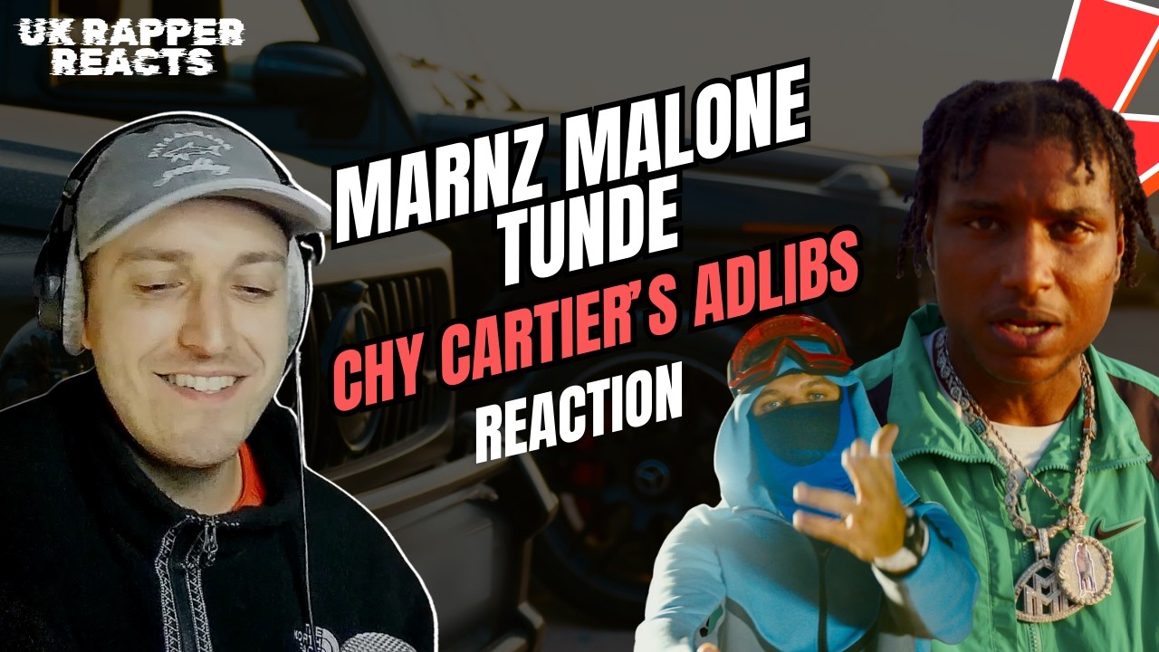 RAPPER REACTS to MARNZ MALONE ft. TUNDE - CHY'S CARTIER'S ADLIBS | UK Rap Music Reaction | Zee TV