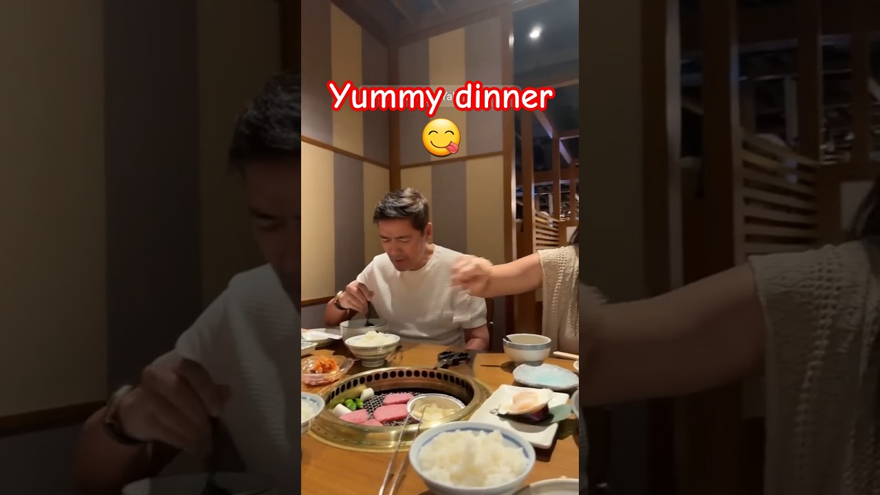 Sotto Family Dinner at Wagyu Yakiniku Wa-en, Hong Kong.