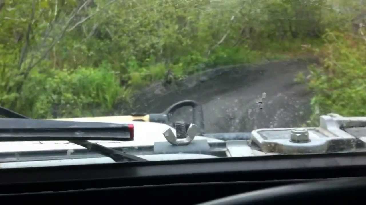 Toyota Land Cruiser HJ47 Troopy, Trails in Knik Valley