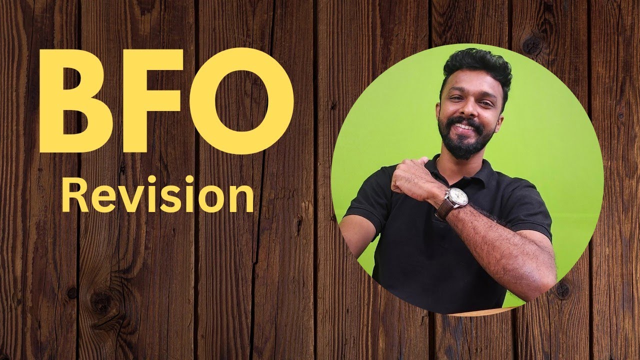BFO revison - 2025 #bfo #psc #revision 