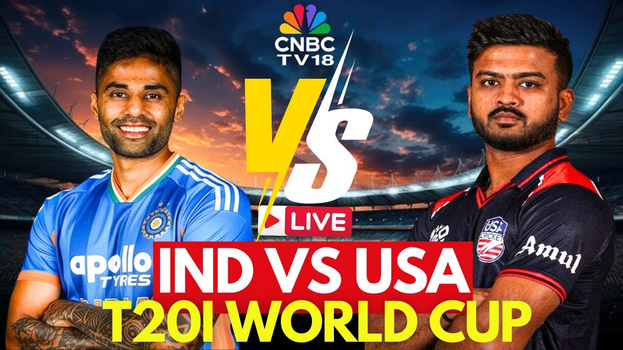 India vs USA LIVE Score: India vs USA T20 World Cup 2026 Match| Surya Kumar |Cricket World Cup |N18L