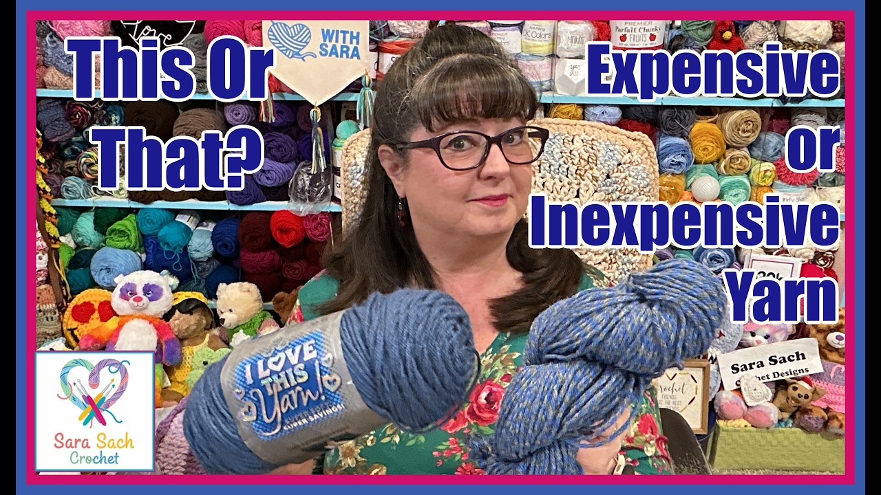 Это или то? Дорогая или недорогая пряжа? Какую пряжу вы выберете?