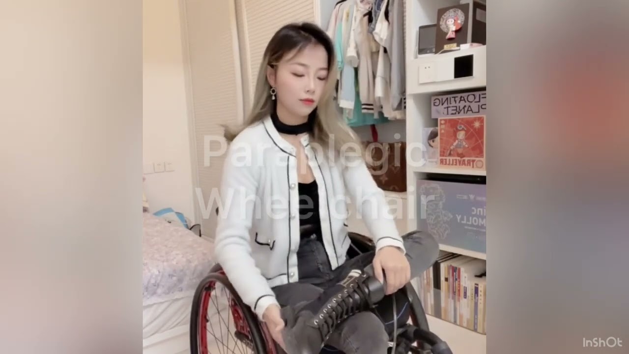 Asian paraplegic girl her disabled life 6
