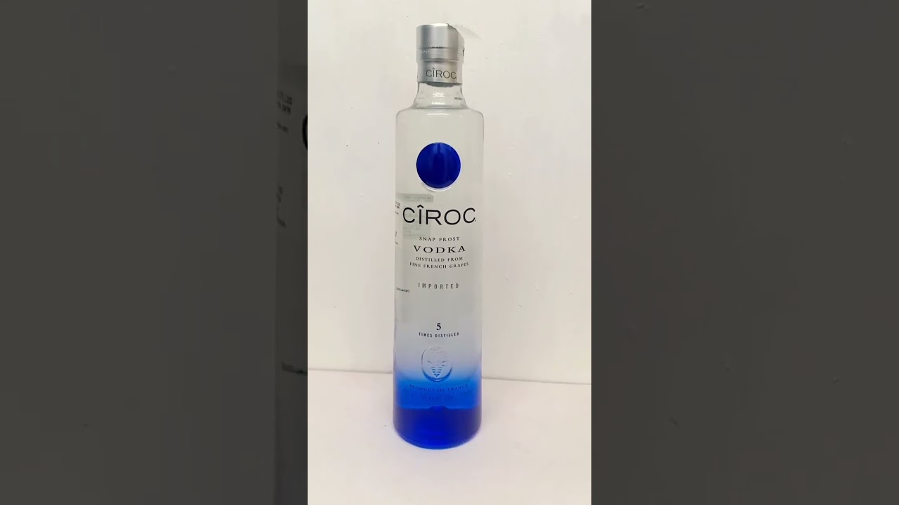 C&Icirc;ROC is a truly modern vodka, inspired by  wine-making expertise craftsmanship fine French grapes