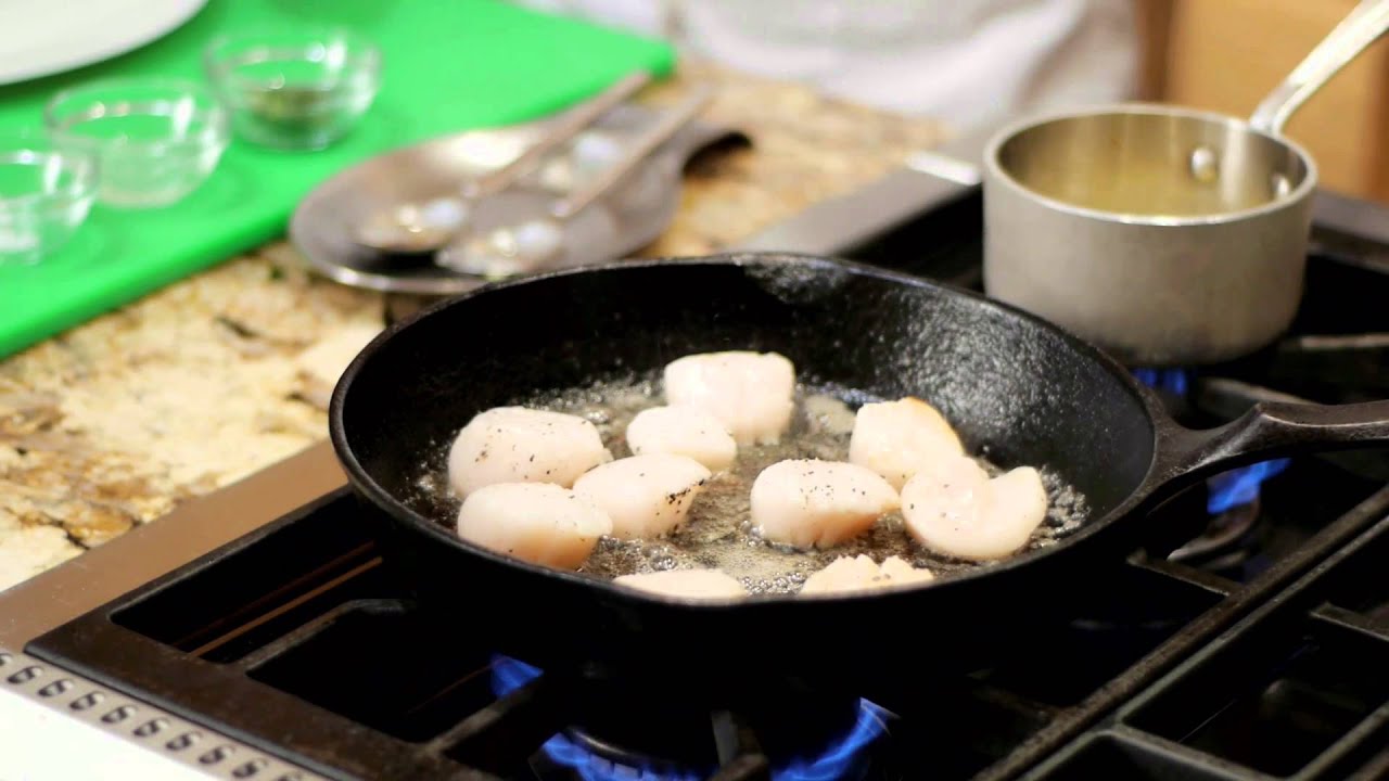 Scallops With Tarragon Brown Butter Sauce : Healthy Dishes for You