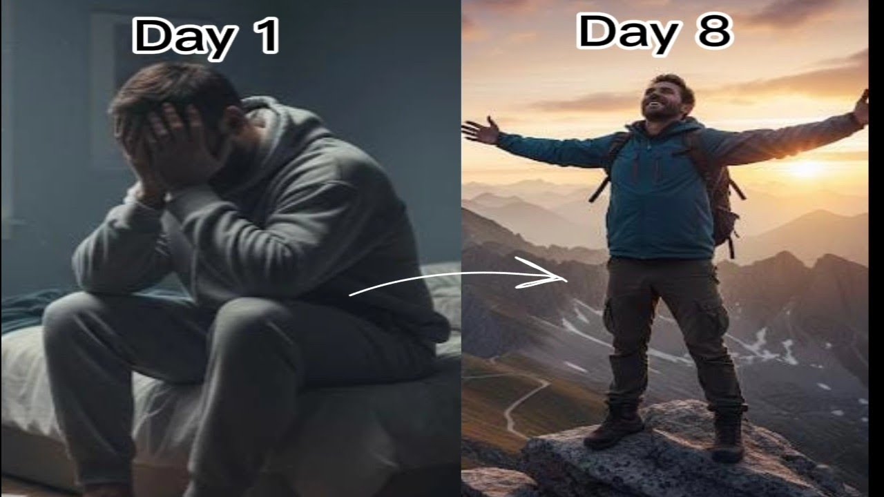 Second week start of 30 days discipline challenge|day:-8|
