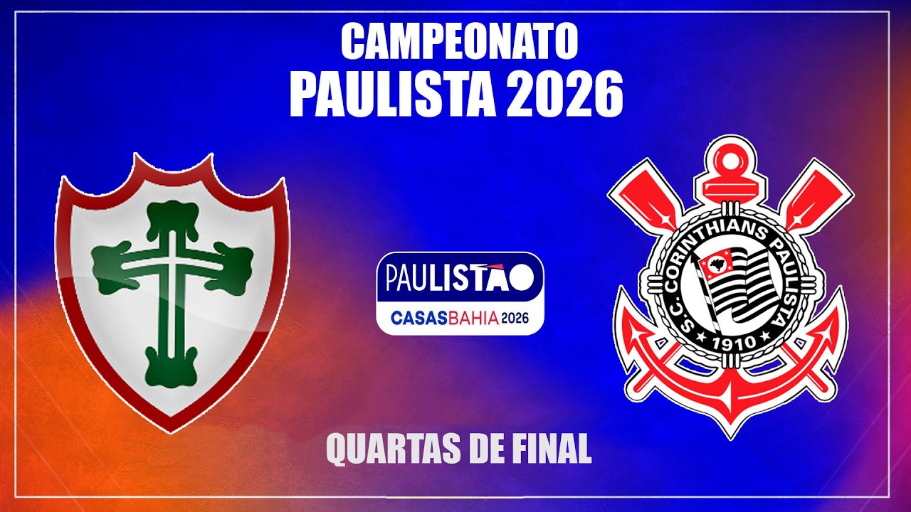 PORTUGUESA X CORINTHIANS | CAMPEONATO PAULISTA | QUARTAS DE FINAL | 22/02/2026 | eFootball PES 2021