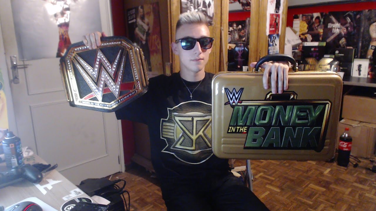 Unboxing WWE World Heavyweight Commemorative Belt And Money In The Bank Briefcase ( And More )