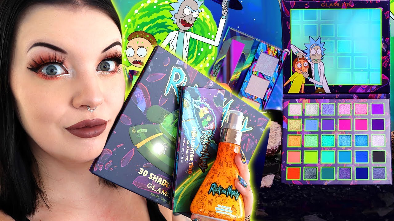 Glamlite x Rick and Morty Collection! First Impressions / Try-On