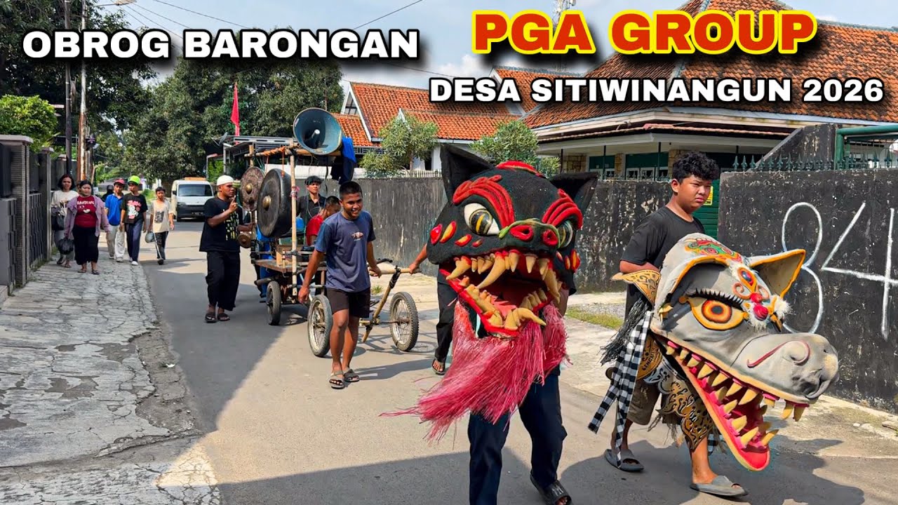 Obrog Barongan PGA GROUP Desa SITIWINANGUN 2026 ❗️ Obrog Cirebon 