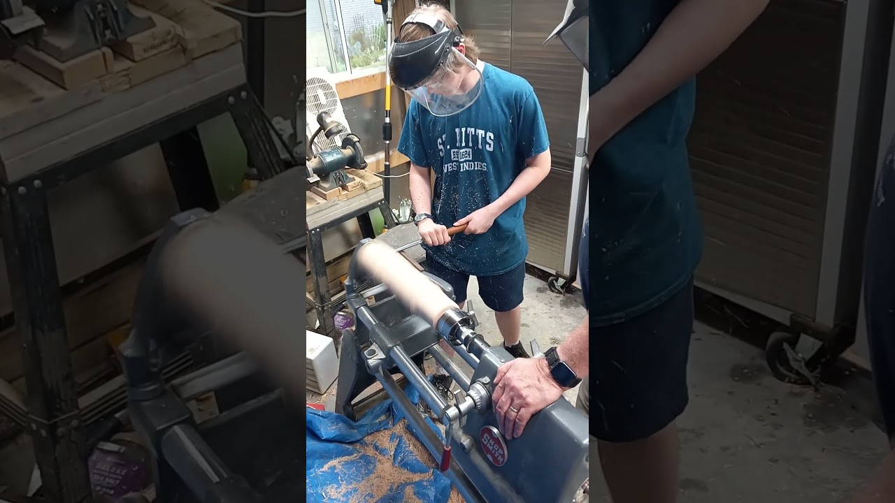 wood lathe explosion