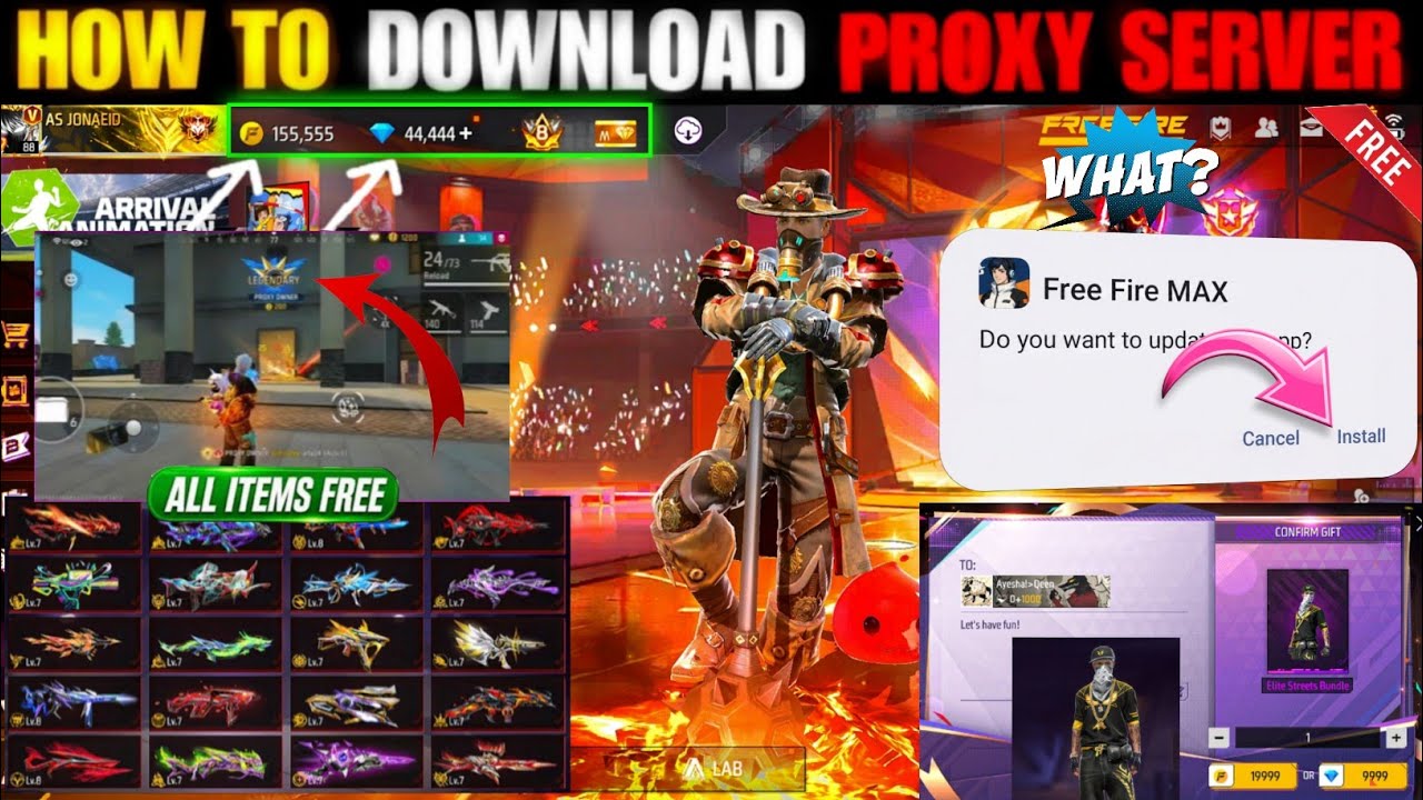 How To Download Proxy Server In Free Fire 💯😱🔥 | Free Fire Proxy Server | Proxy Server Free Fire