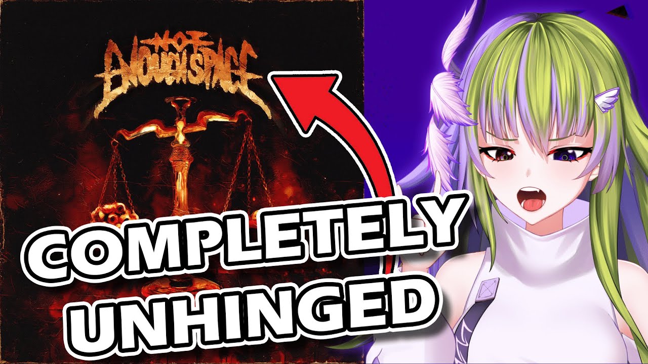 THIS GAVE ME GOOSEBUMPS | Not Enough Space & Dark Divine - Eye 4 an Eye | Metal VTuber React