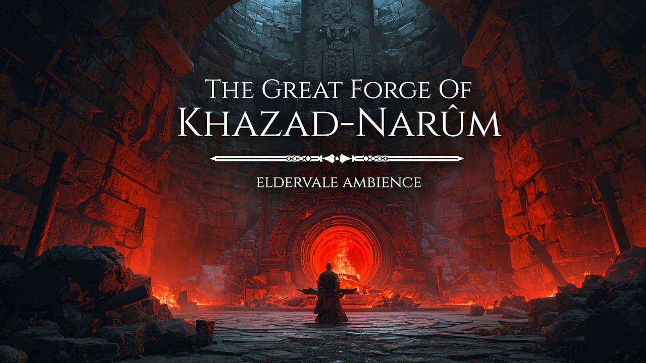 The Great Forge of Khazad-Narûm | Ancient Forge Meditation