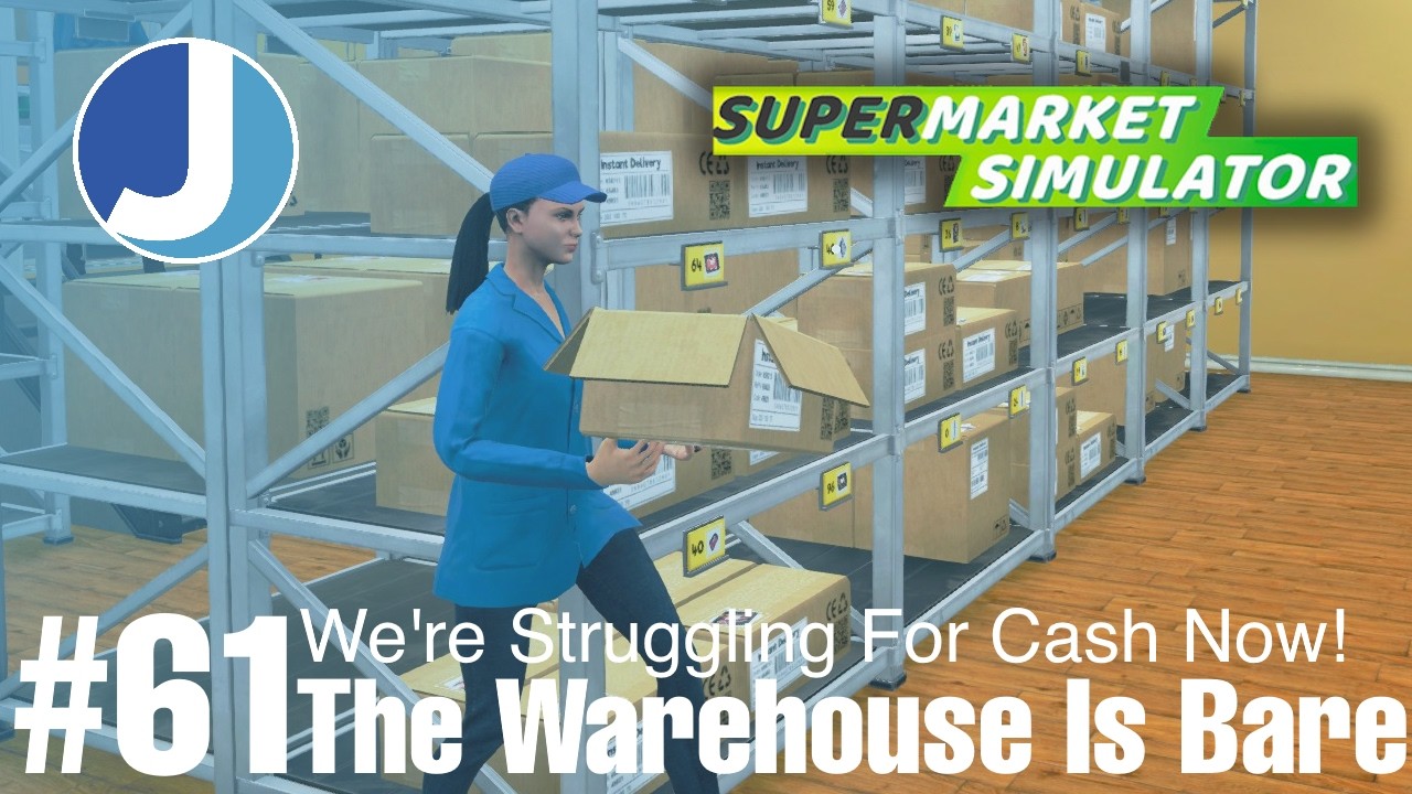Struggling To Fill The Shelves | Supermarket Simulator | Episode 61