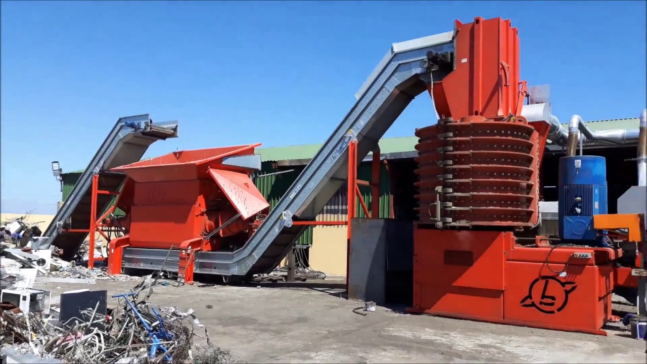 Metal Scrap Shredder - Cape Town - Bano Recycling