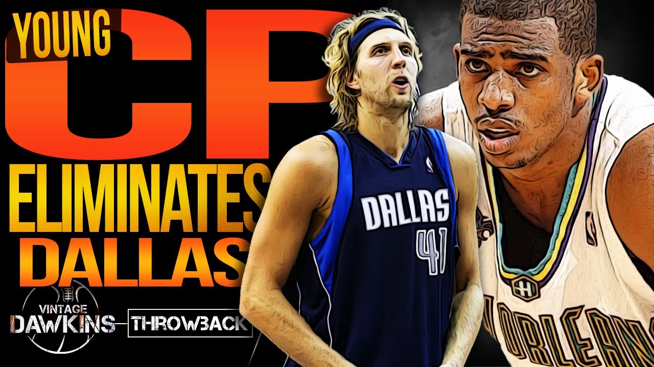 Young Chris Paul Puts On An Epic Performance To Eliminate Mavs From 2008 NBA Playoffs!