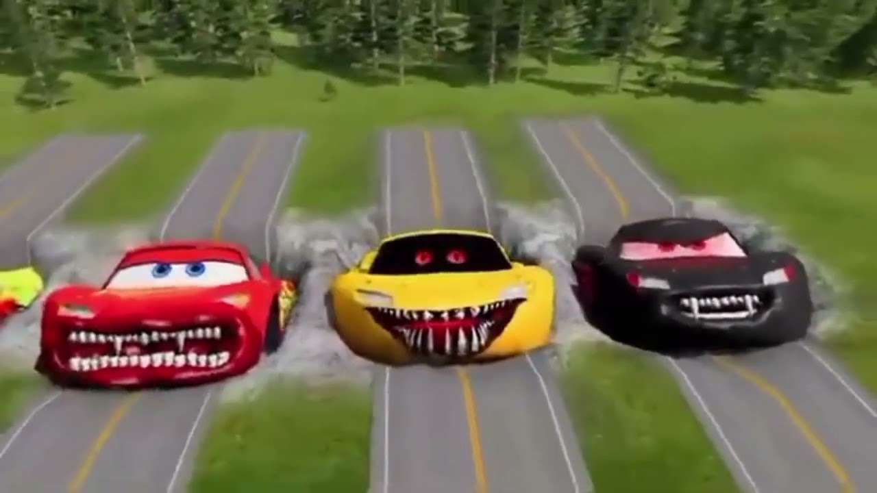 Small to Giant Cars vs Giant Bulge - BeamNG.drive #1 