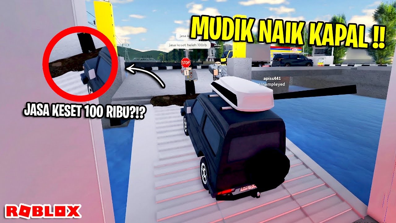 MUDIK PULANG KAMPUNG NAIK KAPAL LAUT MALAH DISURUH BAYAR KESET 100RB 😱?!! - CDID ROLEPLAY