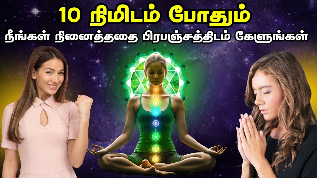 10 நிமிடம் போதும் நீங்கள் நினைத்ததை பிரபஞ்சத்திடம் கேளுங்கள் | 10 Minutes To Talk With Universe