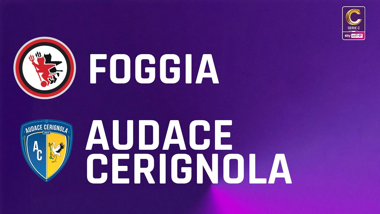Foggia - Audace Cerignola 1-3 | Gli Highlights | 24ª giornata di Serie C Sky Wifi 2025/2026