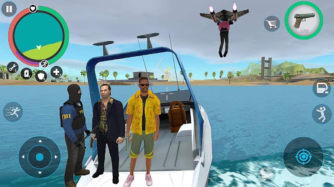 Real Gangster Crime #9 New Update I found the boat
