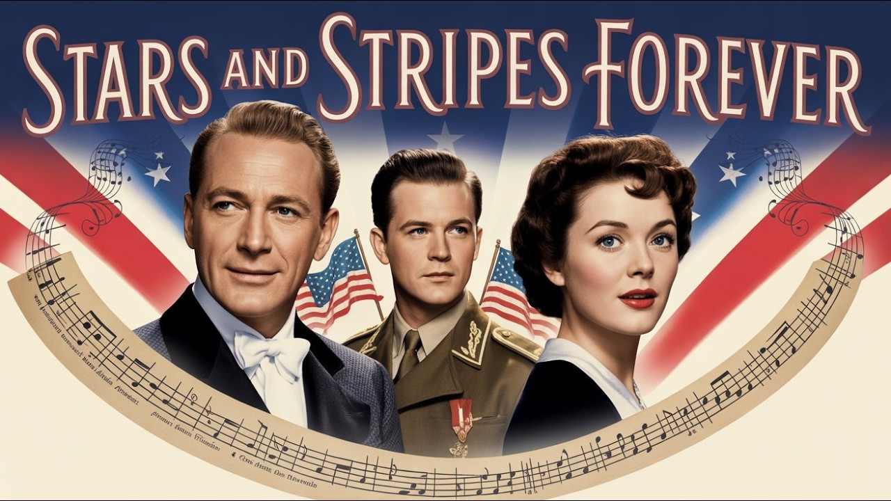 Stars and Stripes Forever 1952  Film in English  Clifton Webb, Robert Wagner & Ruth Hussey