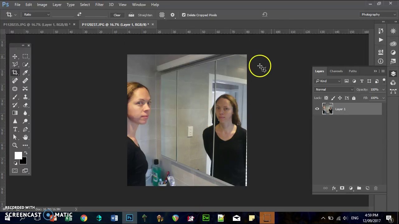 Mirror Reflection Trick with Photoshop