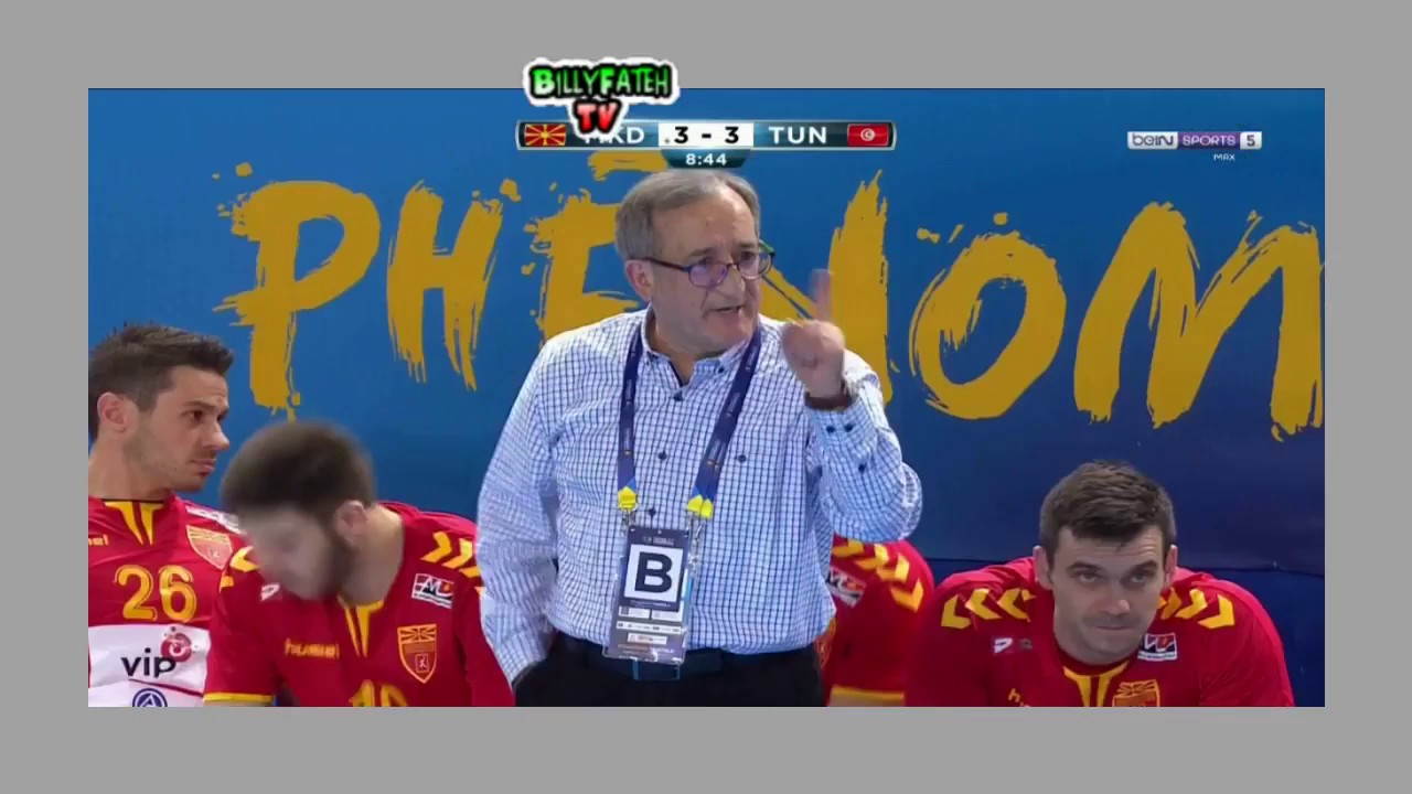 MACEDONIA VS TUNISIA World Handball Championships  2017
