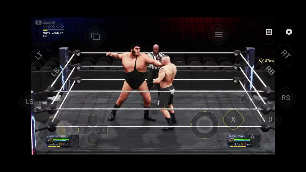 WHAT IF Andre The Giant Faced Brock Lesnar? 😱 | Dream WWE Match! || CLOUD GAMING ON ANDROID