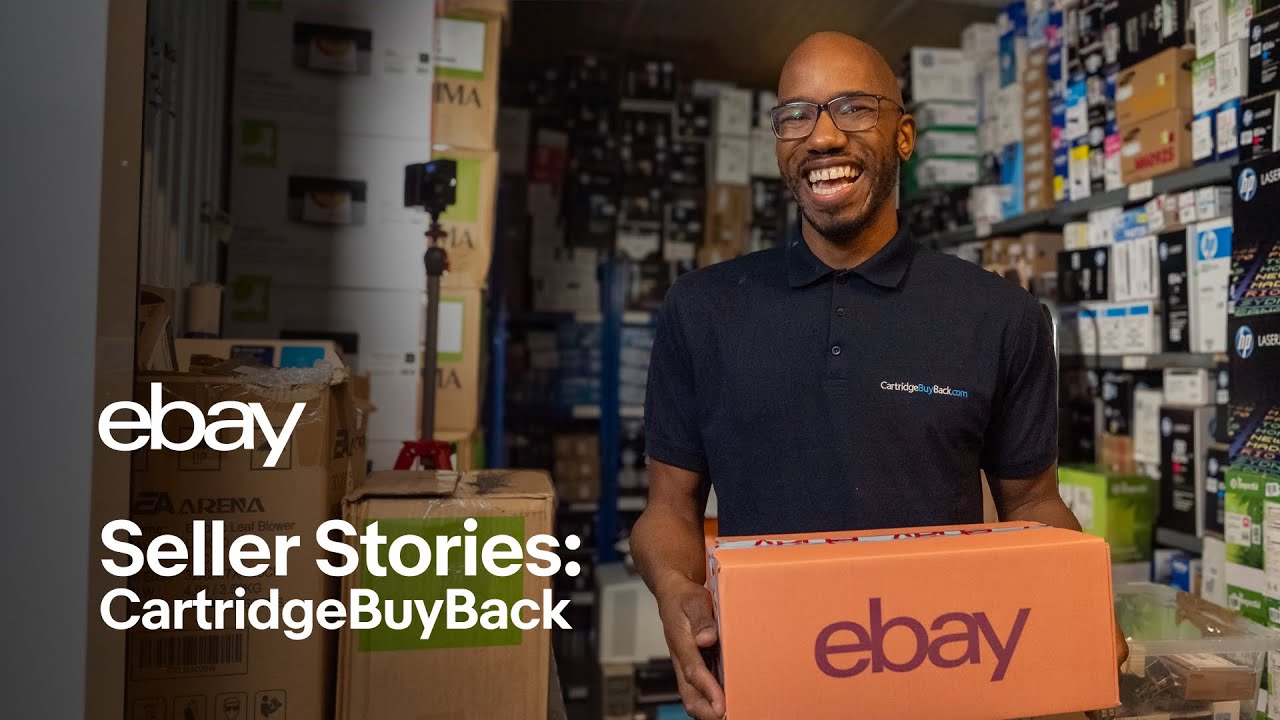 eBay Seller Stories: Supporting recommerce with Alex & CartridgeBuyBack ♻️ | eBay for Business UK