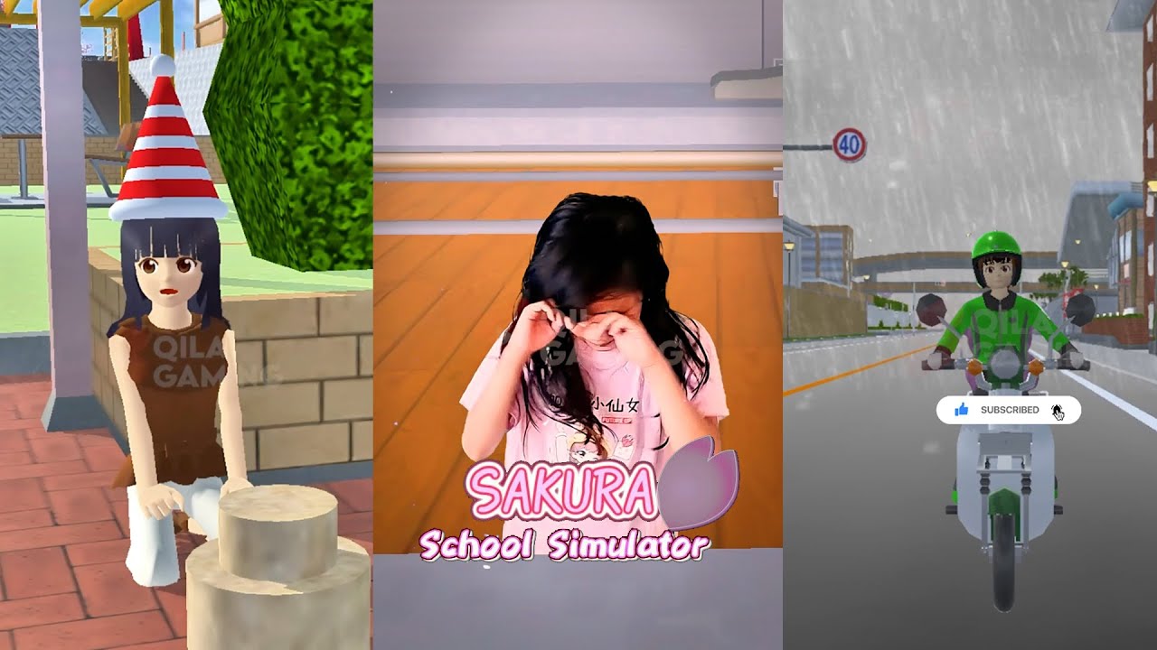 Kompilasi Sakura School Simulator Paling Haru dan Sedih Part 7 😭