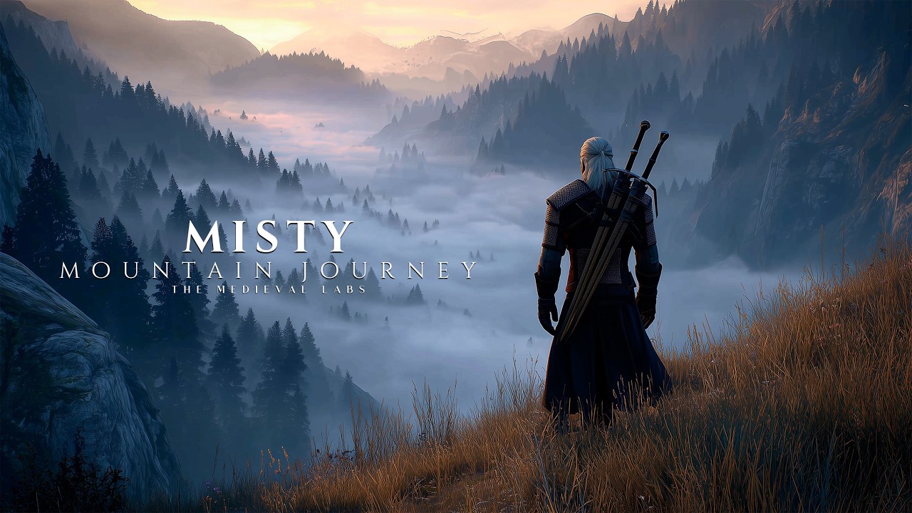 Misty Mountain Journey | Medieval Ambient Music for Focus & Productivity