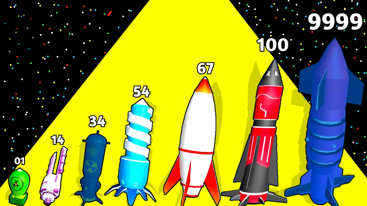EVOLVING BOMBS – MAX LEVEL Bombs 💣 | Satisfying Level Up | Android Gameplay