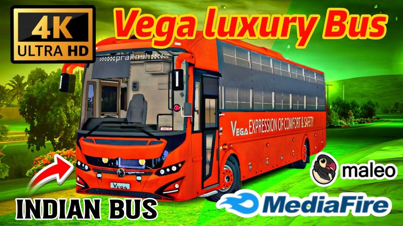 VegaA Luxury bus | Indian mod | vip bussid mod | password in video | SAD LOVER OFFICIAL 