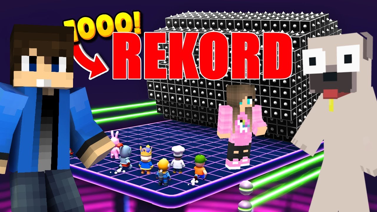 BLOCK DASH WAVE REKORD DÖNTÉS STUMBLE GUYSBAN! ( 100 WAVE = SORSOLÁS )