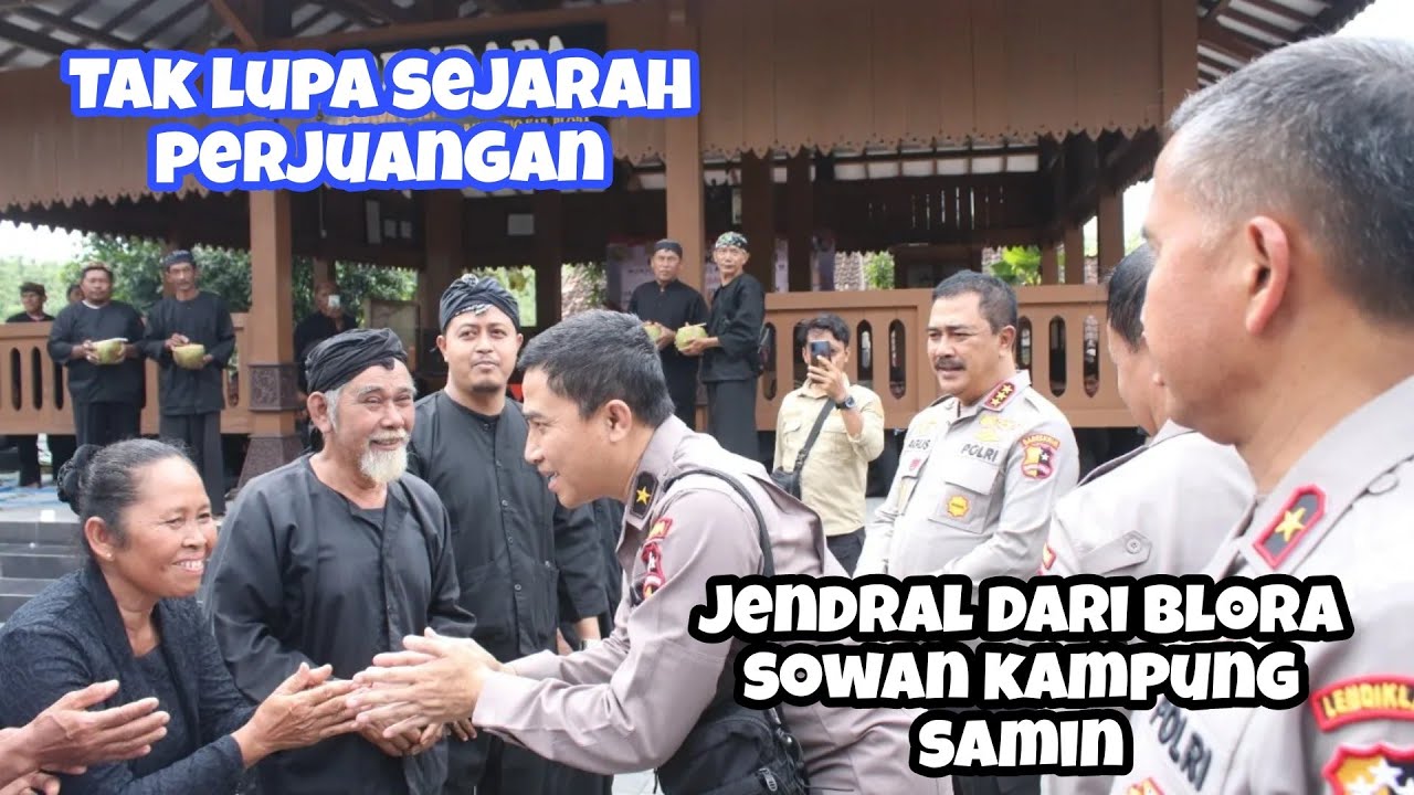 Pulang Kampung Ke Blora 4 Jendral Ini Sambangi Kampung Samin Klopoduwur Bagikan Ratusan Bansos