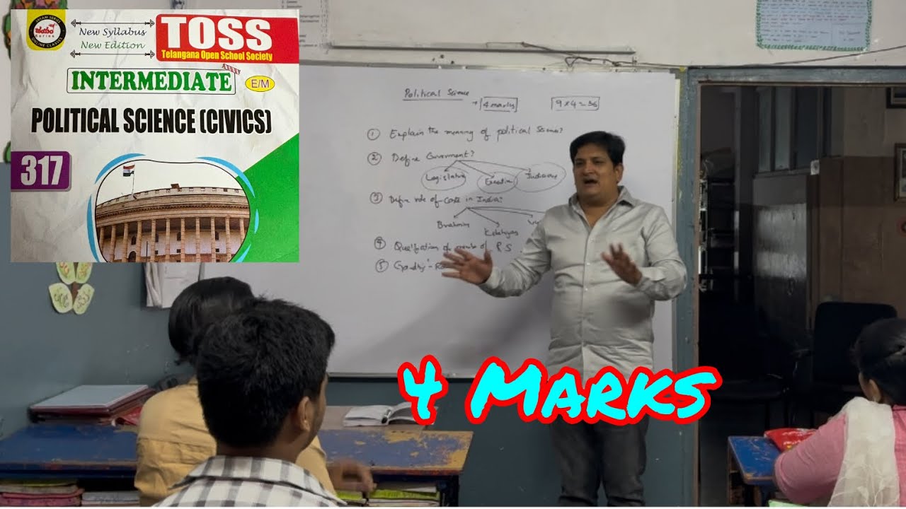 Political science- TOSS INTER (4 Marks ) Questions