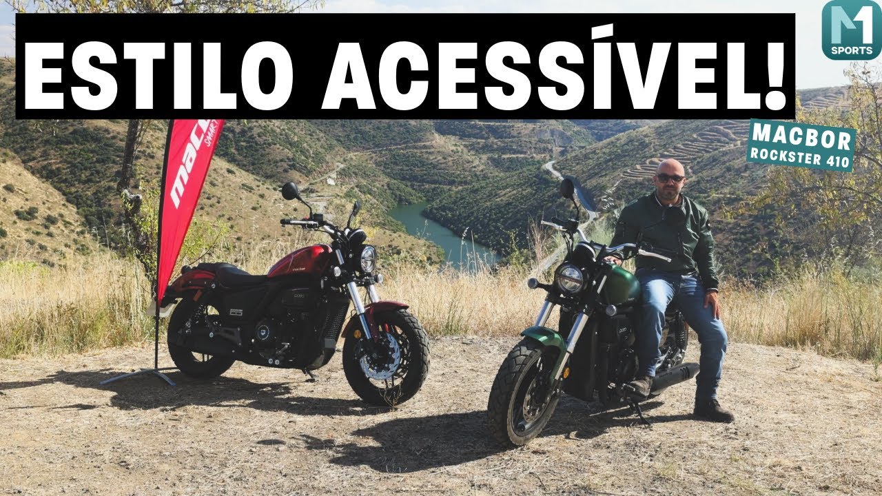 A pensar nos recém-encartados - Macbor Rockster 410
