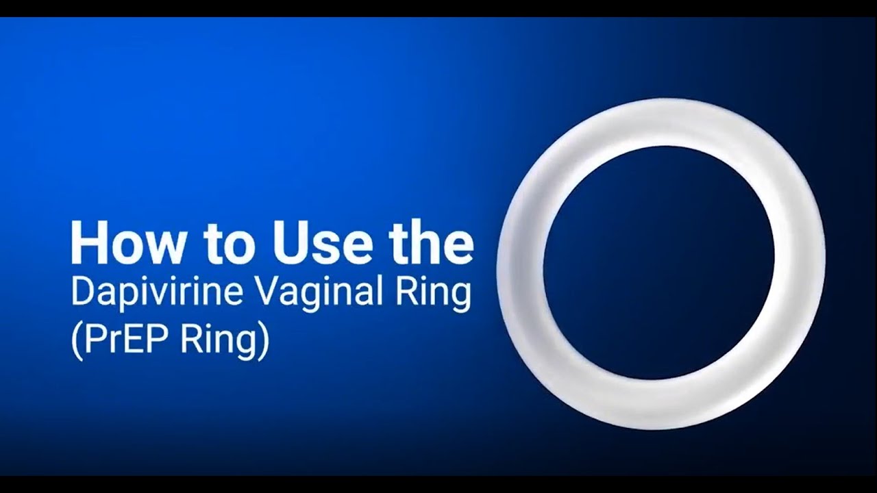 How to use the PrEP Ring for HIV prevention—in English