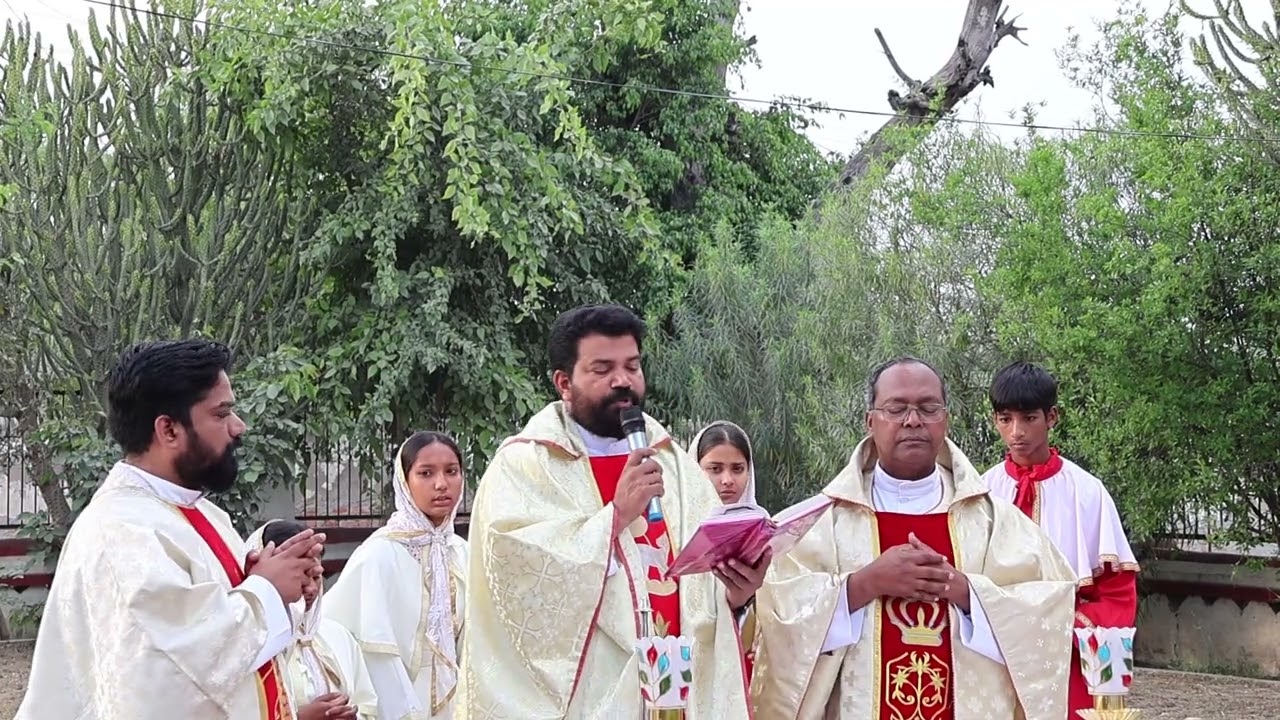 Flag hoisting ceremony // fr. Jose edakkunath // st.Joseph’s catholics Church// Ferozpur cantt 
