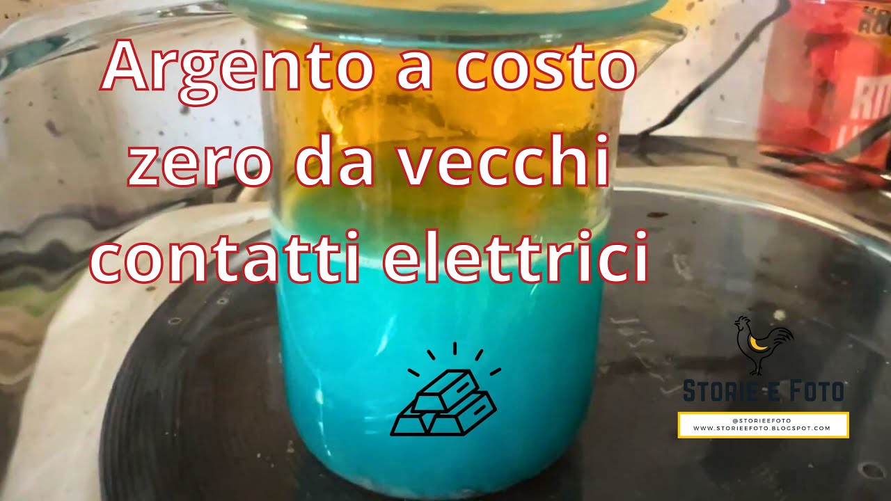 159 - Come trovare argento da contatti relè a costo zero
