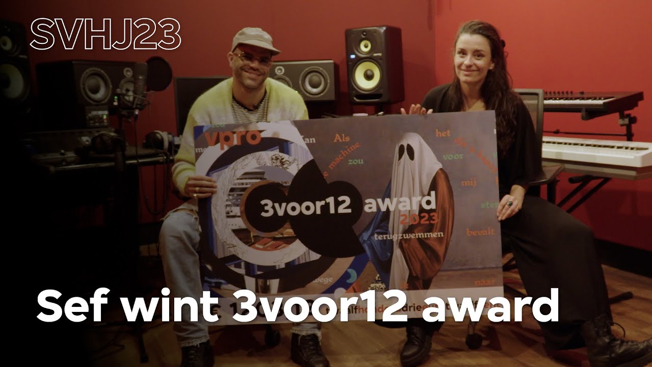 Sef wint 3voor12 Award: allerbeste Nederlandse album van 2023