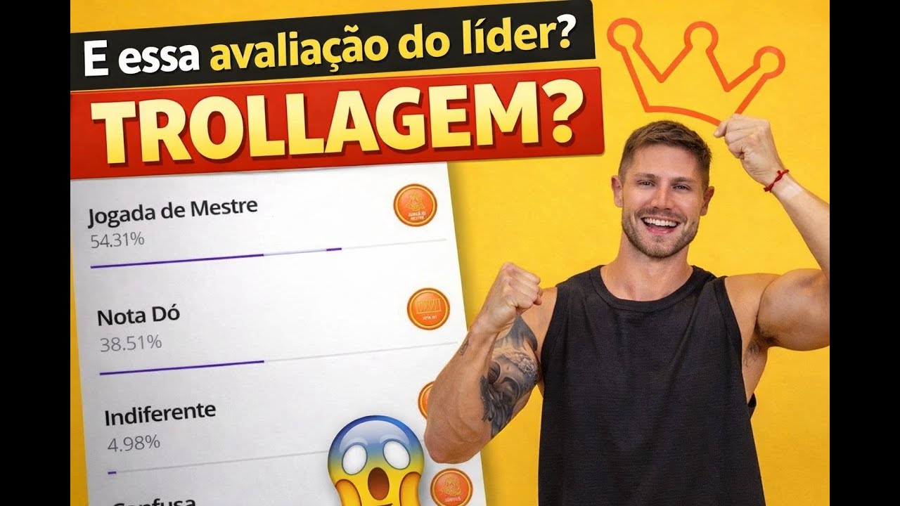 FOI UMA TROLAGEM A LIDERANÇA DO JONAS NO BBB26?