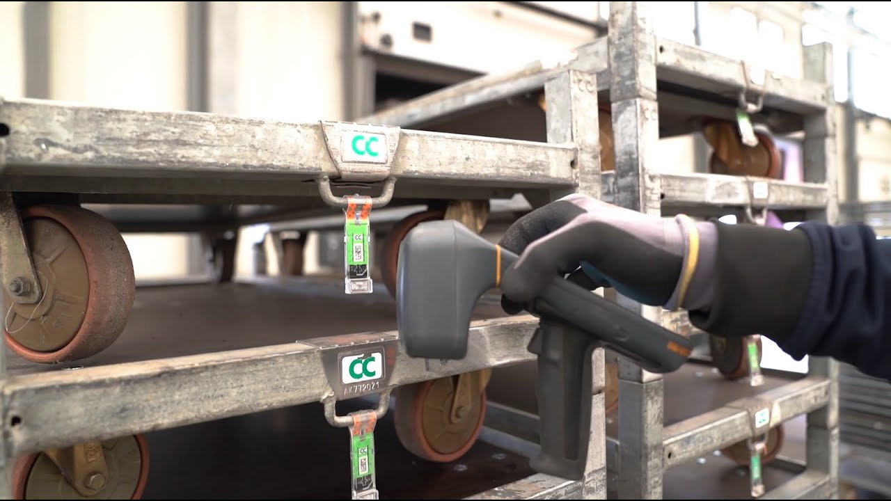 Container Centralen klaar voor de toekomst met een vernieuwd WMS met (offline) mobile RFID scanner