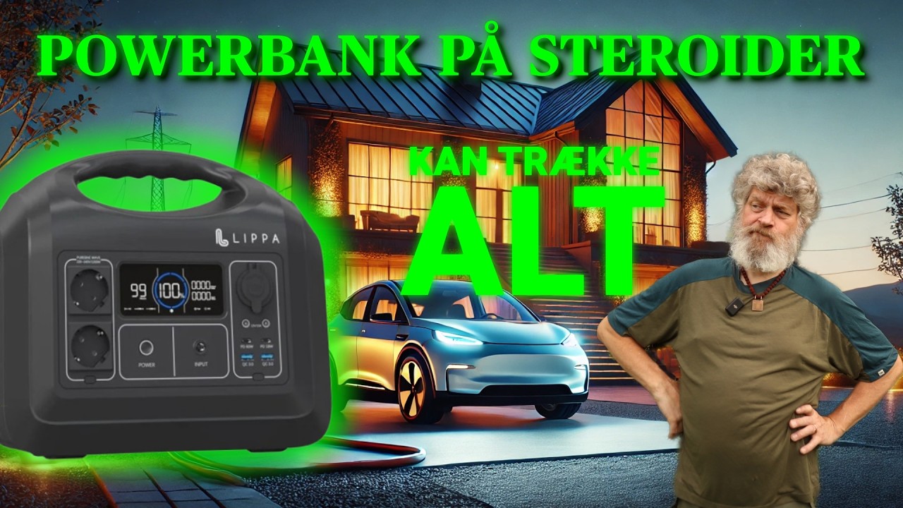 Lippa 1488 Powerstation - Et bærbart kraftværk