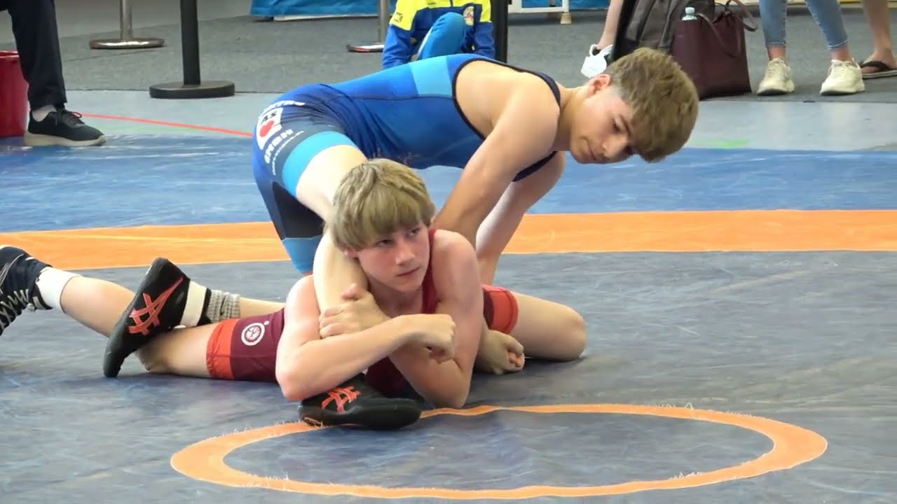 Wrestling / Ringen Brandenburg-Cup 2025, Freestyle, Jug. A (U17), 55 kg, Tkach - Borchashvili