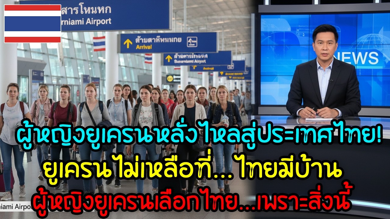 ผู้หญิงยูเครนหลั่งไหลสู่ประเทศไทย! ทิ้งสหรัฐ–ยุโรป เลือกไทยเพื่อเริ่มต้นชีวิตใหม่