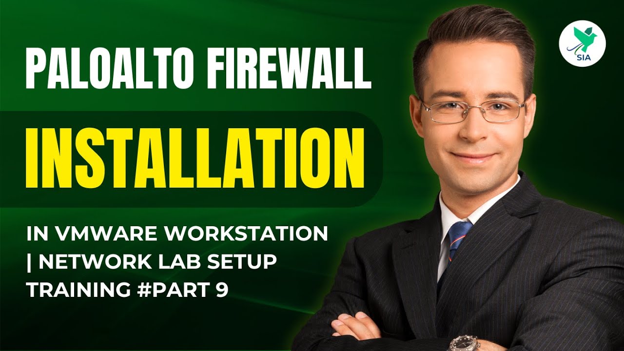 How to Install PaloAlto Firewall in VMware Workstation | Network Lab Setup Training #Part 9