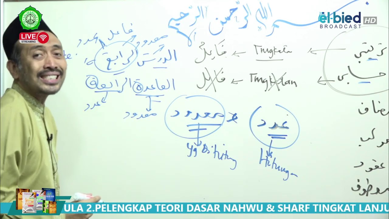 #44 NAHWU SHOROF DASAR METODE AL BIDAYAH - LANJUTAN ISIM SHIFAT